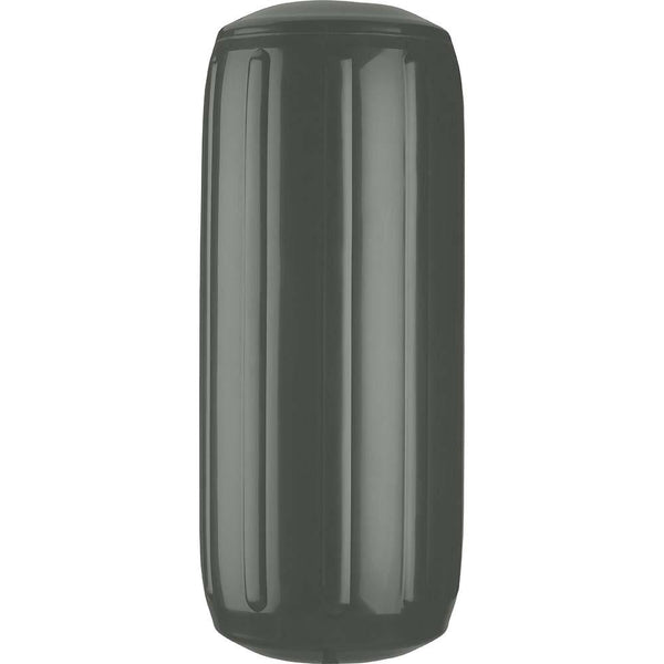 Polyform HTM-3 Fender 10.5" x 27" - Graphite [HTM-3-GRAPHITE] - Essenbay Marine