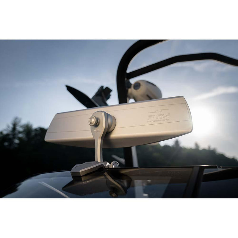 PTM Edge VR-140 Elite Mirror  Cover Combo - Silver [P12848-100-MS] - Essenbay Marine