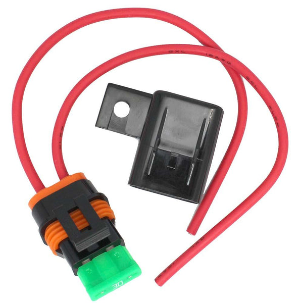 Cole Hersee Sealed Heavy-Duty ATO Fuse Holder - 30A - 12AWG [FHAS100-BP] - Essenbay Marine