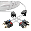 DS18 Marine Tinned OFC RCA Cable - 25 [MOFCR-25FT] - Essenbay Marine