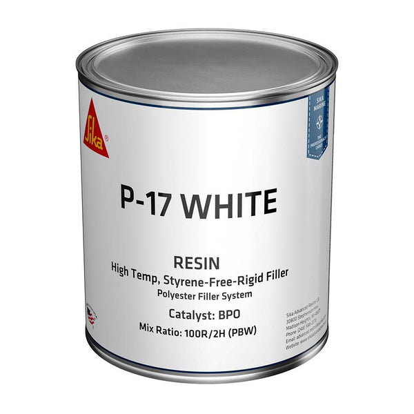 Sika SikaBiresin AP017 White Base Quart Can BPO Hardener Required [658975] - Essenbay Marine