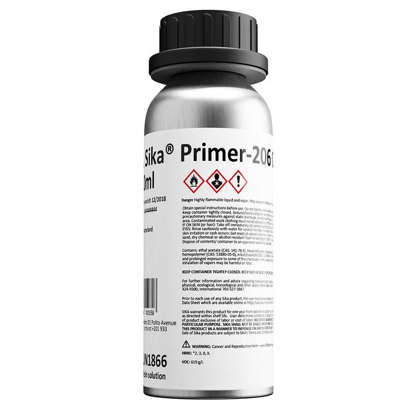 Sika Primer-206 G+P Black 250ml Bottle [91572] - Essenbay Marine
