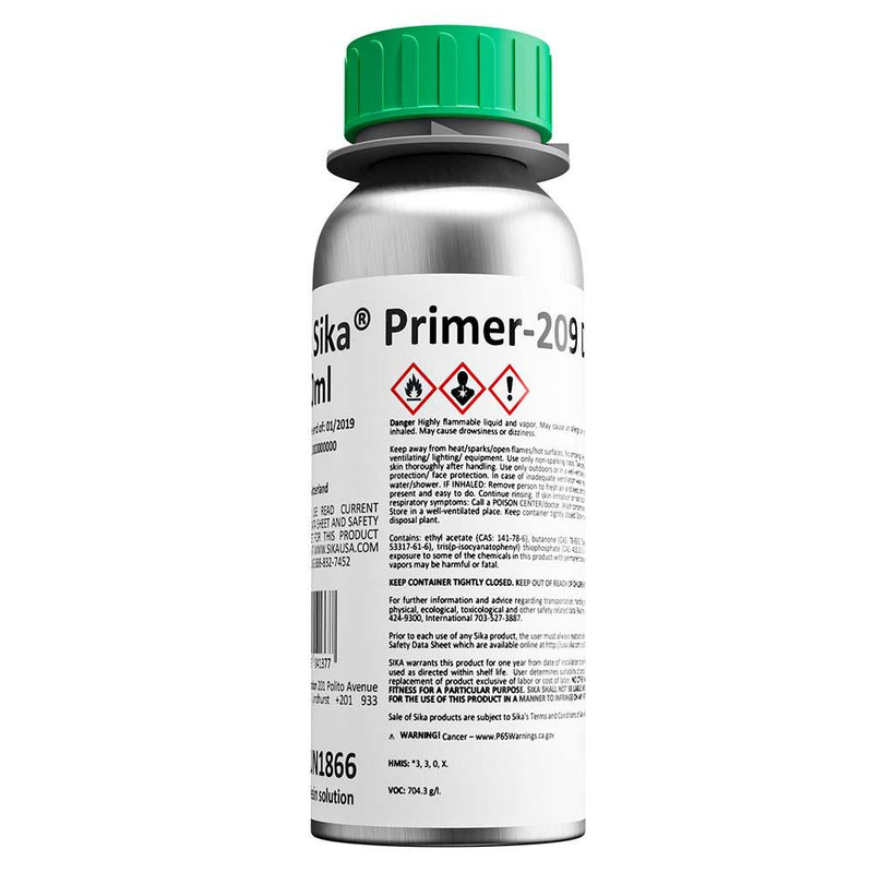 Sika Primer-209 D Black 250ml Bottle [451588] - Essenbay Marine
