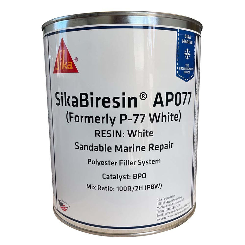 Sika SikaBiresin AP077 White Gallon BPO Hardener Required [606547] - Essenbay Marine