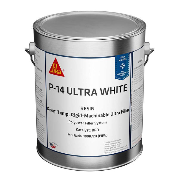 Sika SikaBiresin AP014 White Gallon Can BPO Hardener Required [606126] - Essenbay Marine