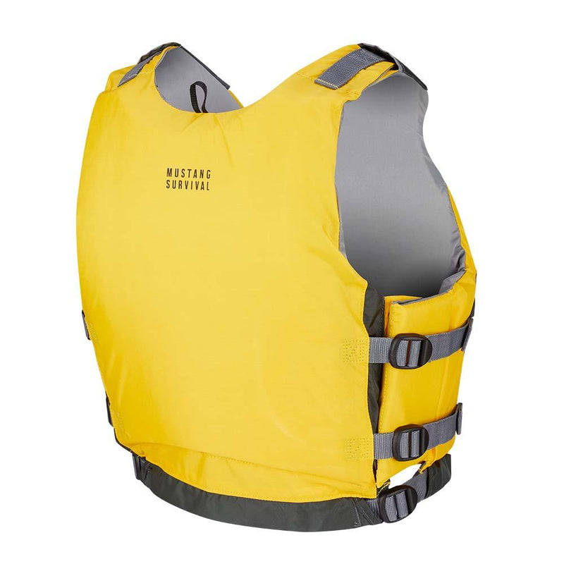 Mustang Reflex Foam Vest - Yellow/Grey - XS/Small [MV7020-222-XS/S-216] - Essenbay Marine