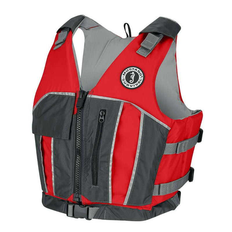 Mustang Reflex Foam Vest - Red/Grey - XS/Small [MV7020-861-XS/S-216] - Essenbay Marine