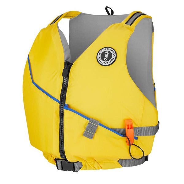 Mustang Journey Foam Vest - Yellow - XS/Small [MV7112-25-XS/S-216] - Essenbay Marine