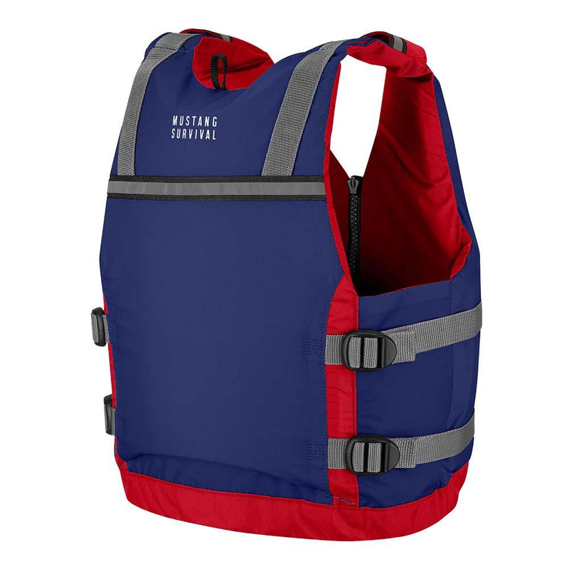 Mustang Youth Reflex Foam Vest - Navy Blue/Red [MV7030-80-0-216] - Essenbay Marine