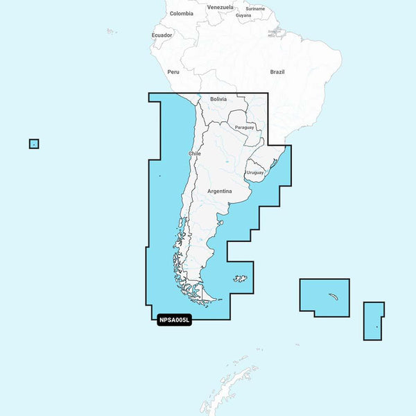 Navionics Platinum+ NPSA005L - Chile, Argentina  Easter Island [010-C1365-40] - Essenbay Marine