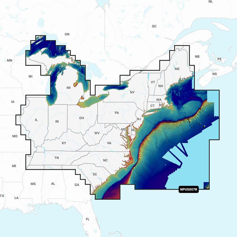 Navionics Platinum+ NPUS007R - U.S. East [010-C1370-40] - Essenbay Marine