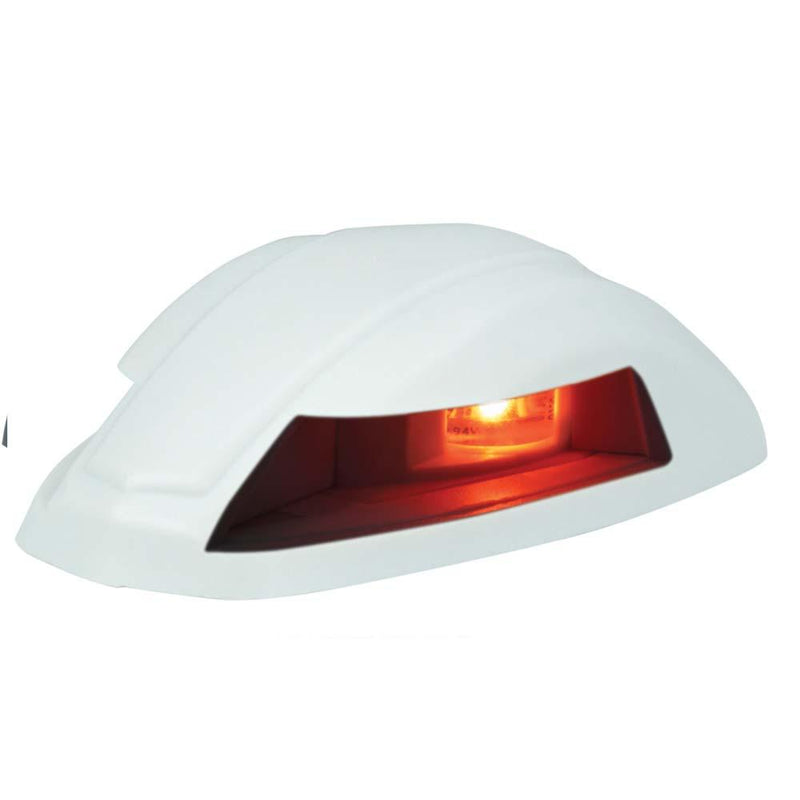 Perko 12V LED Bi-Color Navigation Light - White Rounded [0655002WHT] - Essenbay Marine