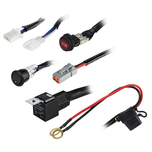 HEISE ATP Wiring Harness  Switch Kit - 1 Lamp Universal [HE-SLWH2] - Essenbay Marine