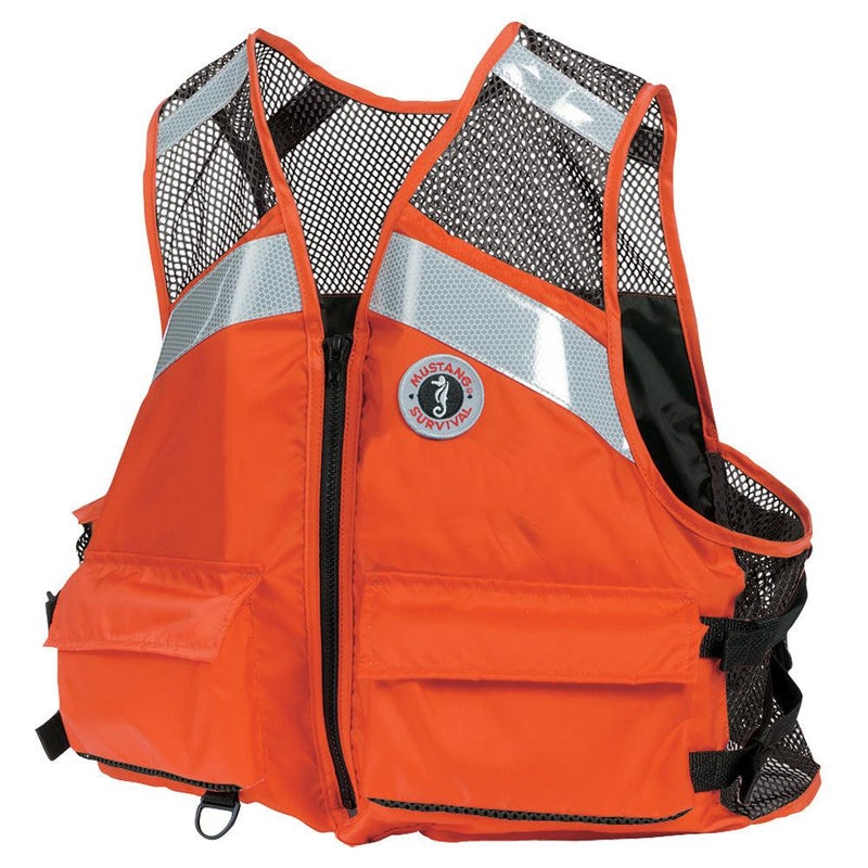 Mustang Industrial Mesh Vest - Small/Medium [MV1254T1-2-S/M-216] - Essenbay Marine