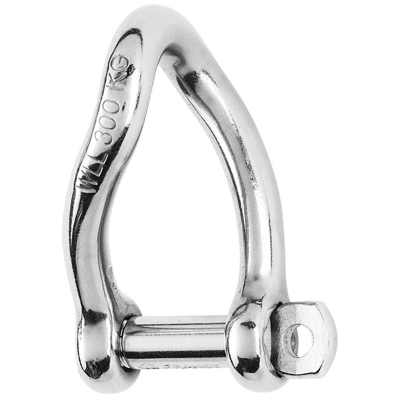 Wichard Self-Locking Twisted Shackle - Diameter 6mm - 1/4" [01223] - Essenbay Marine