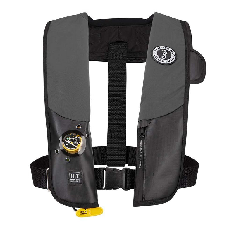 Mustang HIT Hydrostatic Inflatable PFD - Grey/Black - Automatic/Manual [MD318302-262-0-202] - Essenbay Marine