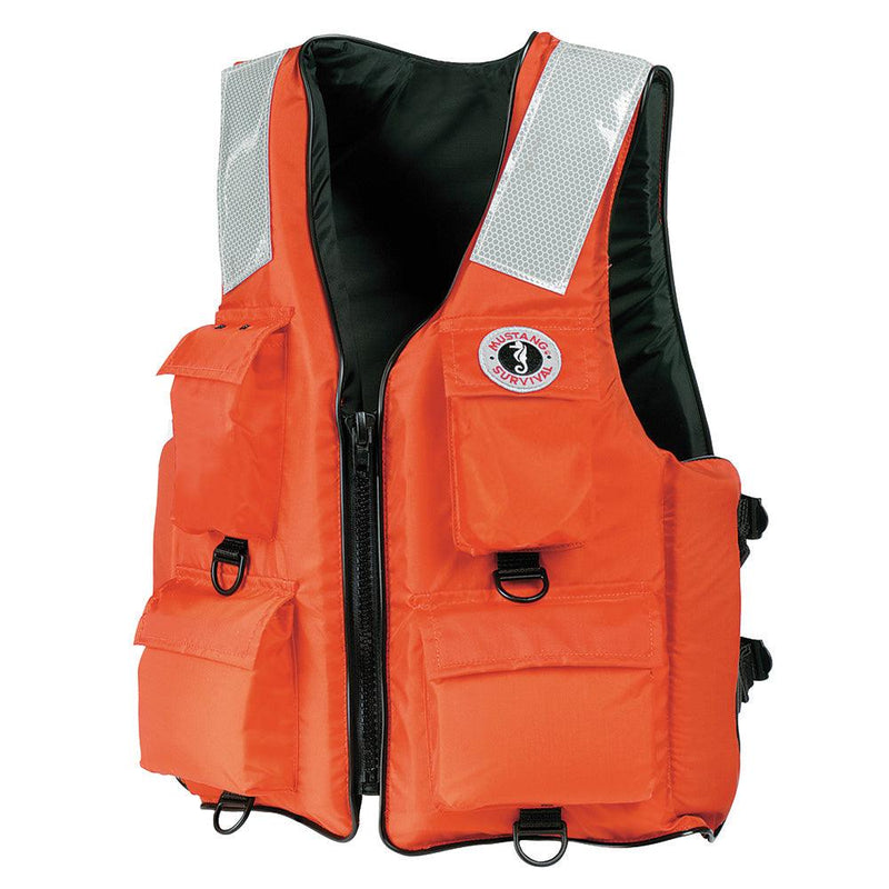 Mustang 4-Pocket Flotation Vest - Large [MV3128T2-2-L-216] - Essenbay Marine