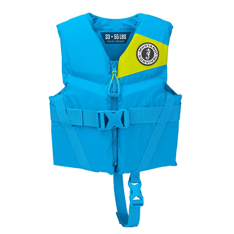 Mustang Child REV Foam Vest - Blue [MV3565-268-0-206] - Essenbay Marine