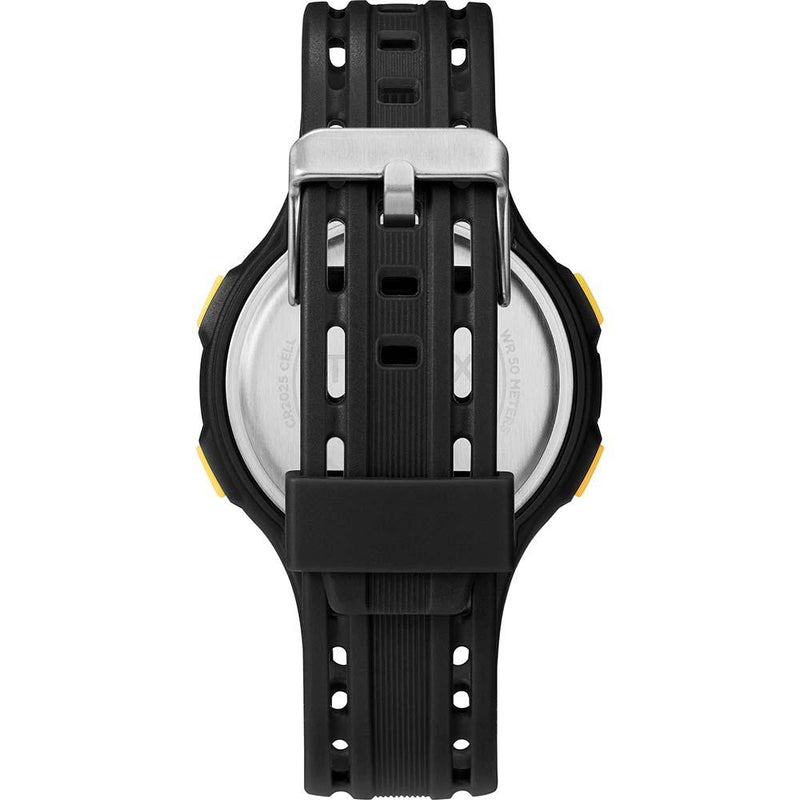 Timex DGTL 45mm Mens Watch - Black/Yellow Case - Black Strap [TW5M41400] - Essenbay Marine