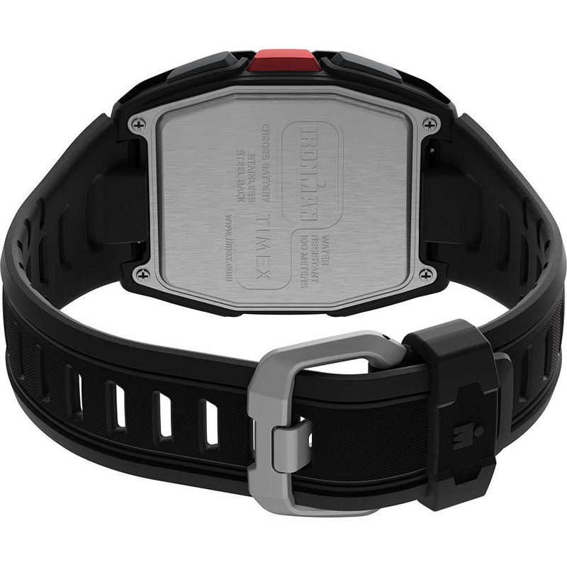 Timex IRONMAN T300 Silicone Strap Watch - Black/Red [TW5M47500] - Essenbay Marine