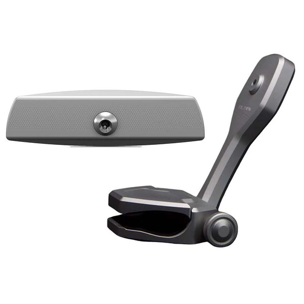 PTM Edge Mirror/Bracket Kit w/VR-140 Elite Mirror  ZXR-361 (Titanium Grey) [P12848-1361TEBGR] - Essenbay Marine