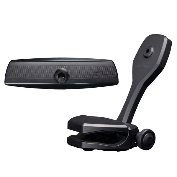 PTM Edge Mirror/Bracket Kit with VR-140 PRO Mirror  ZXR-320 (Black) [P12848-2320TEBBK] - Essenbay Marine