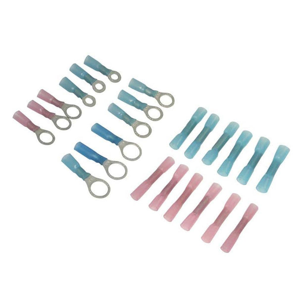 T-H Marine Heat Shrink Terminal Connector Kit *24-Piece [BE-EL-51047-DP] - Essenbay Marine