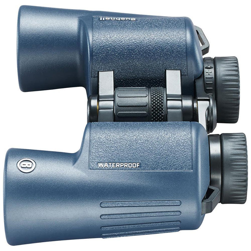 Bushnell 8x42mm H2O Binocular - Dark Blue Porro WP/FP Twist Up Eyecups [134218R] - Essenbay Marine