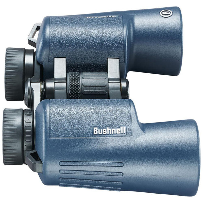 Bushnell 12x42mm H2O Binocular - Dark Blue Porro WP/FP Twist Up Eyecups [134212R] - Essenbay Marine