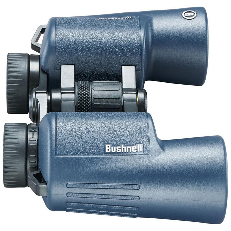 Bushnell 10x42mm H2O Binocular - Dark Blue Porro WP/FP Twist Up Eyecups [134211R] - Essenbay Marine