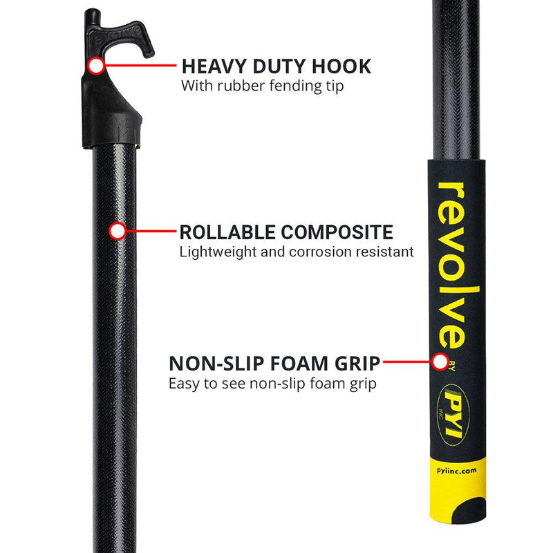 Revolve Rollable Boat Hook - 75" [03-REV-BH] - Essenbay Marine