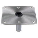 Springfield KingPin 7" x 7" Stainless Steel Square Base (Threaded) [1630001] - Essenbay Marine