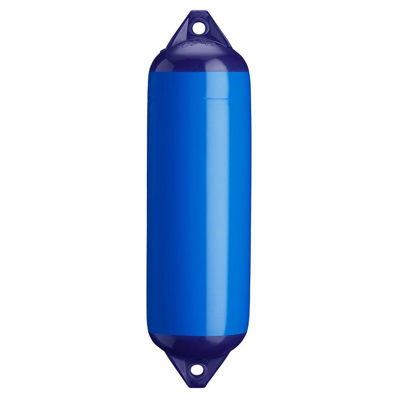 Polyform F-3 Twin Eye Fender 8.2" x 30" - Blue [F-3-BLUE] - Essenbay Marine