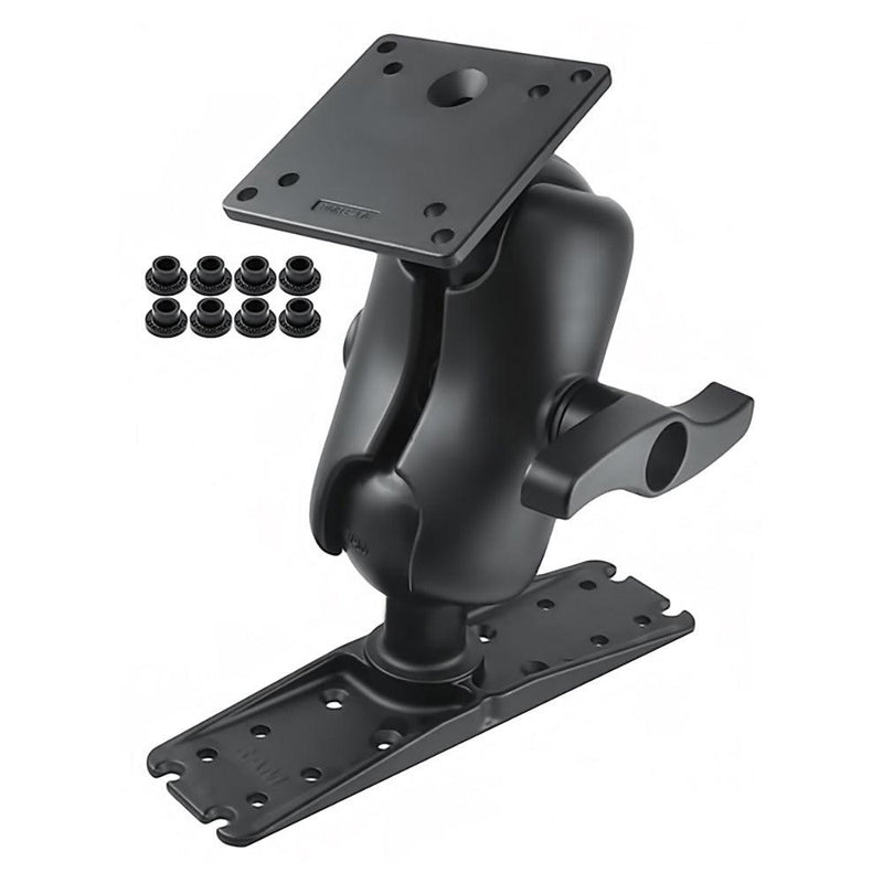 RAM Mount RAM Ball Mount w/100x100mm VESA Plate  Large Electronics Plate [RAM-E-111U-D-246] - Essenbay Marine