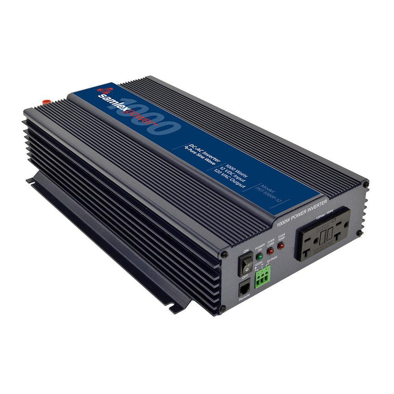 Samlex PST-1000F-12 1000W Pure Sine Wave Inverter - 12V Input 120VAC Output [PST-1000F-12] - Essenbay Marine