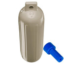 Polyform G-3 Twin Eye Fender 5.5" x 19" - Sand w/Adapter [G-3-SAND] - Essenbay Marine