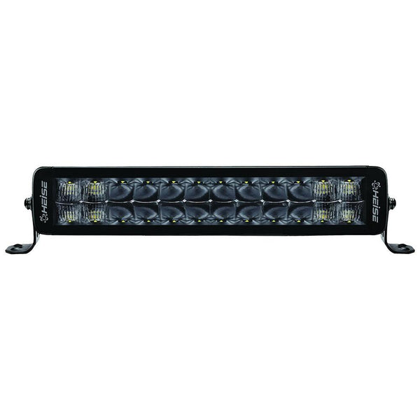 HEISE Dual Row Blackout LED Lightbar - 14" [HE-BD14] - Essenbay Marine