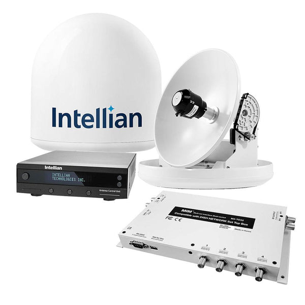 Intellian i2 US System w/DISH/Bell MIM-2 (w/3M RG6 Cable)  15M RG6 Cable [B4-209DN2] - Essenbay Marine