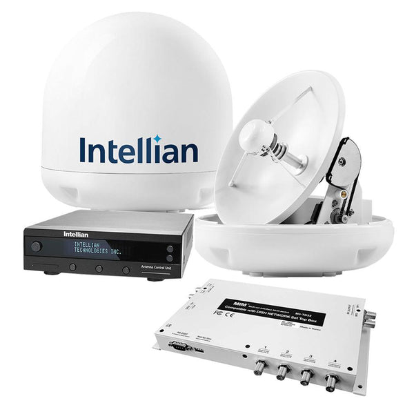 Intellian i3 US System w/DISH/Bell MIM-2 (w/3M RG6 Cable)  15M RG6 Cable [B4-309DN2] - Essenbay Marine