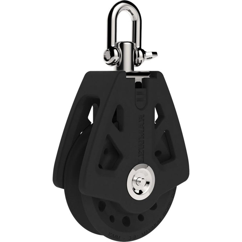 Lewmar 90mm Synchro Block - Single [29929001BK] - Essenbay Marine