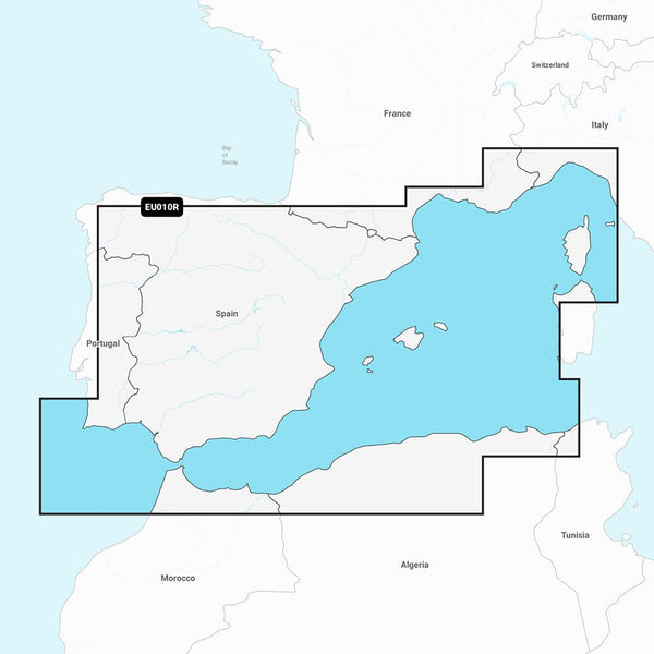 Garmin NVEU010R Spain, Mediterranean Coast - Marine Charts Garmin Navionics Vision+ [010-C1237-00] - Essenbay Marine