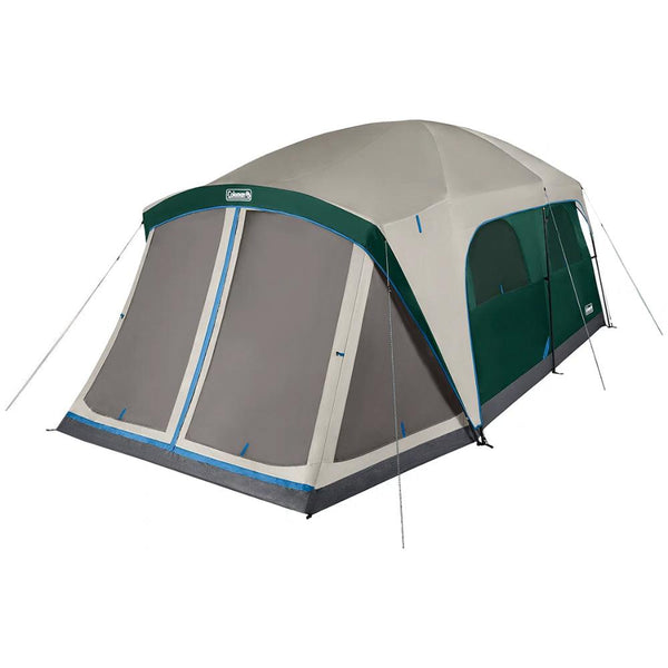 Coleman Skylodge 12-Person Camping Tent w/Screen Room - Evergreen [2000037538] - Essenbay Marine