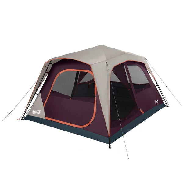 Coleman Skylodge 8-Person Instant Camping Tent - Blackberry [2000038276] - Essenbay Marine