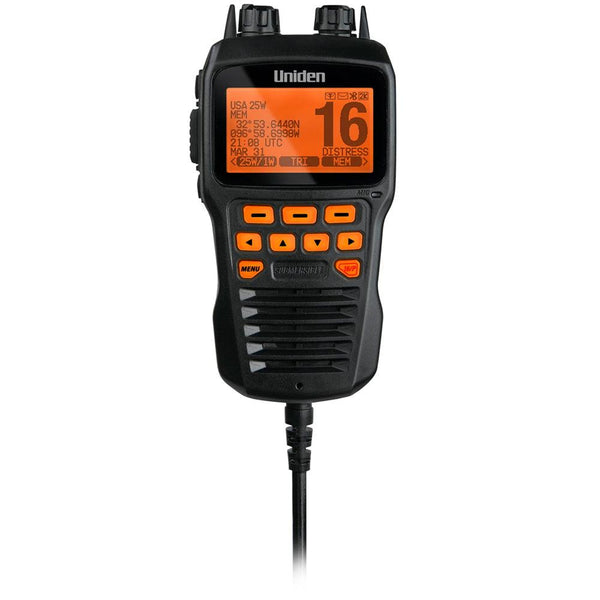 Uniden Remote Mic f/UM725 VHF Radios - Black [UMRMICBK] - Essenbay Marine
