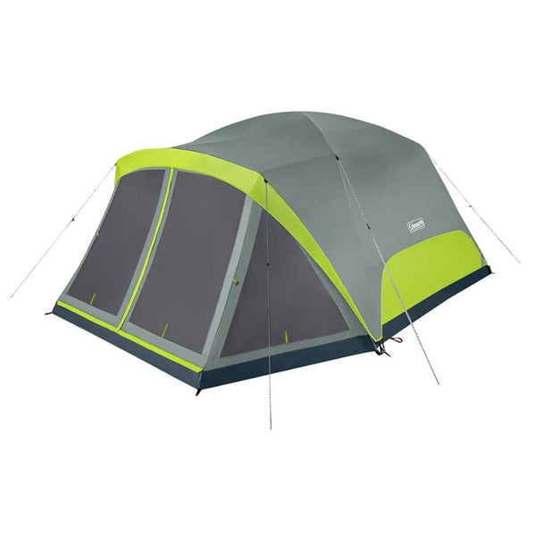 Coleman Skydome 8-Person Camping Tent w/Screen Room, Rock Grey [2000037524] - Essenbay Marine