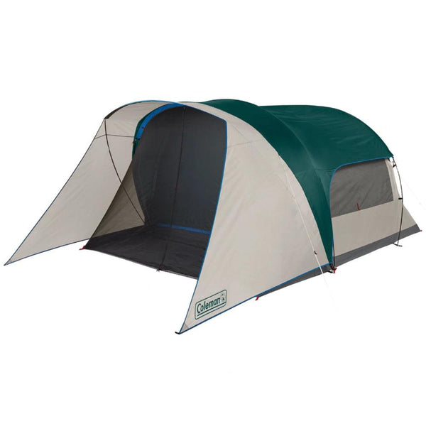 Coleman 6-Person Cabin Tent with Screened Porch - Evergreen [2000035608] - Essenbay Marine