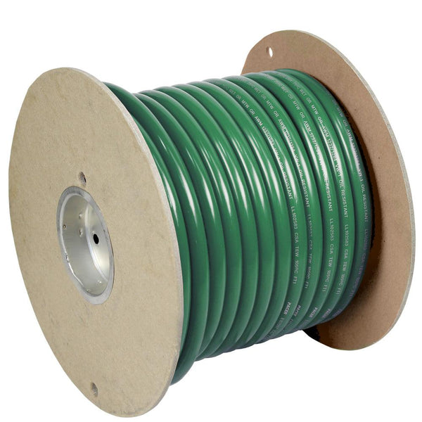 Pacer Green 6 AWG Battery Cable - 100 [WUL6GN-100] - Essenbay Marine