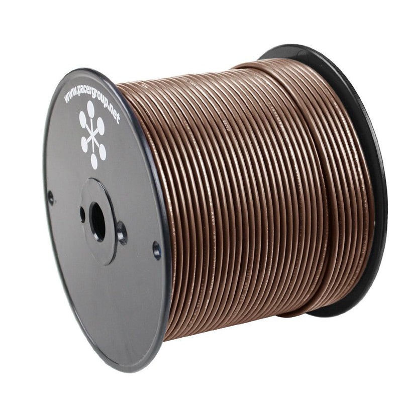 Pacer Brown 18 AWG Primary Wire - 500 [WUL18BR-500] - Essenbay Marine