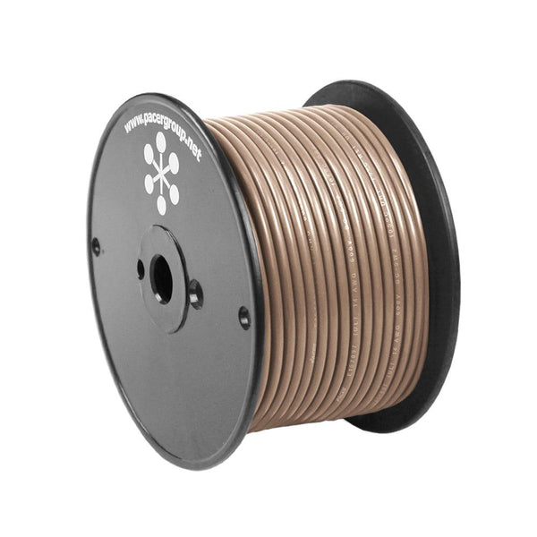 Pacer Tan 16 AWG Primary Wire - 100 [WUL16TN-100] - Essenbay Marine