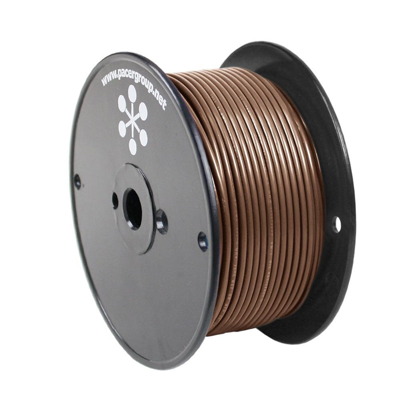 Pacer Brown 16 AWG Primary Wire - 250 [WUL16BR-250] - Essenbay Marine